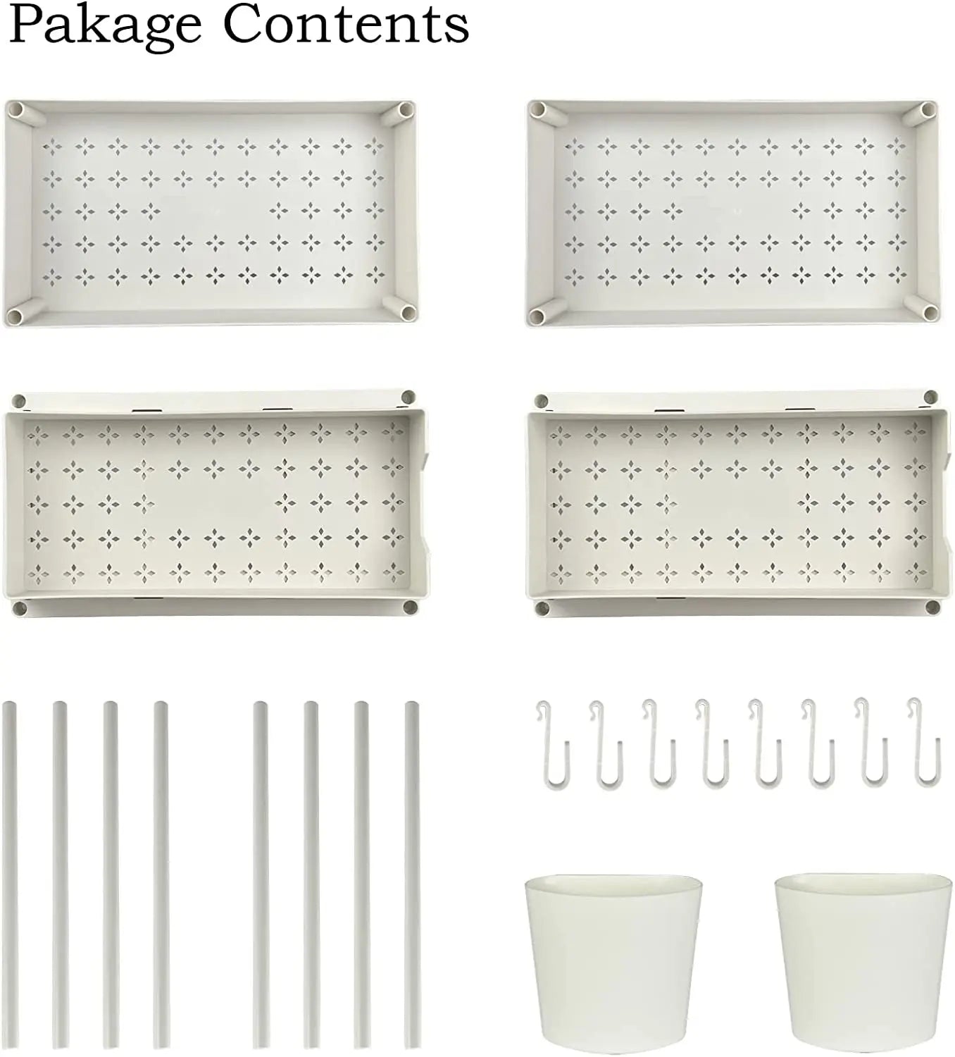 2 Pack 2 Tire Storage Shelf Organiser Spice Rack Sliding Drawer Basket under Sink Kitchen Bathroom Home White